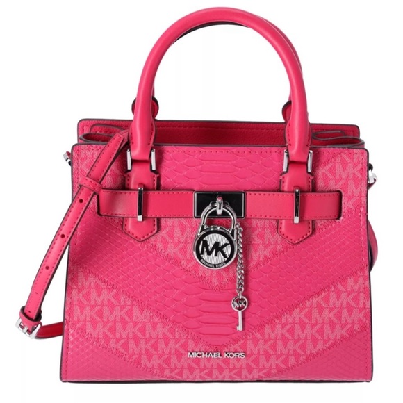 Michael Kors Hamilton Small Satchel Crossbou - Picture 4 of 7